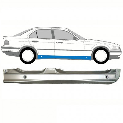 BMW 3 E36 1990-2000 DEPLIN REPARATIE PRAG INTERIOR 1MM OŢEL / DREAPTA