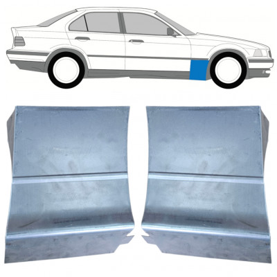 Panou de reparație aripă față pentru BMW E36 3 1990-2000 / Stânga+Dreapta / Set 9851