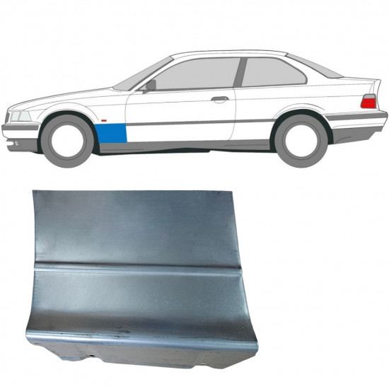 Panou de reparație aripă față pentru BMW E36 3 1990-2000 / Stânga / COUPE 6211