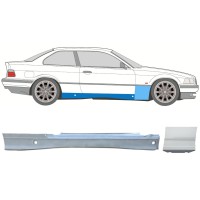 Prag complet + reparație aripă față pentru BMW 3 E36 1990-2000 / Dreapta / COUPE / Set 17021