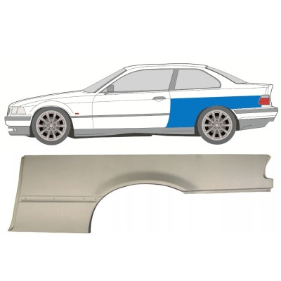 Reparație aripă spate pentru BMW 3 E36 1990-2000 / Stânga / COUPE 16384