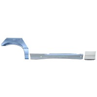 Prag complet + reparație aripă față pentru BMW 3 E36 1990-2000 / Dreapta / COUPE / Set 17025