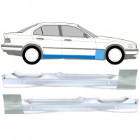 Reparație prag + aripă față pentru BMW 3 E36 1990-2000 / Set 11207