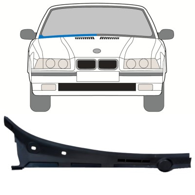 Panou reparație parbriz pentru BMW 3 E36 1990-2000 / Dreapta / COMBI / SEDAN / COMPACT 16898