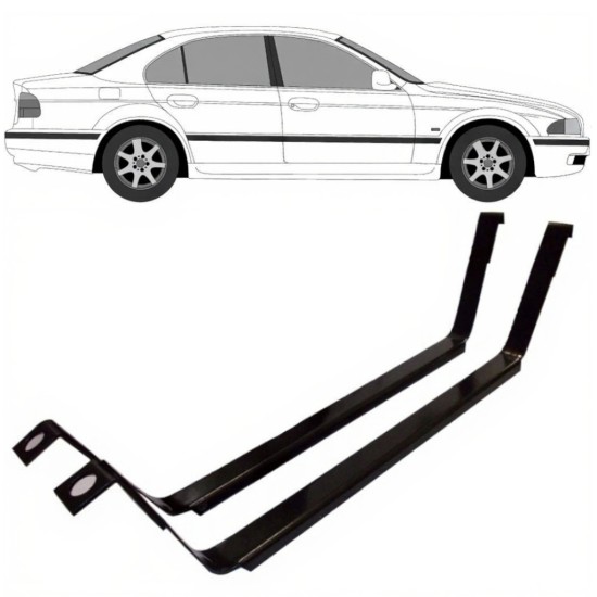 Cleme rezervor combustibil pentru BMW 5 E39 1996-2004 9308