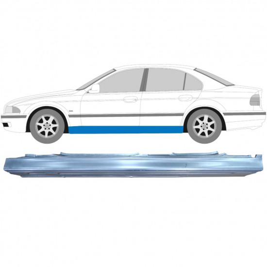 Prag complet pentru BMW 5 E39 1996-2004 / Stânga 7630