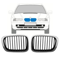 Grilă pentru BMW 3 E46 1998-2006 / Stânga+Dreapta / Set 11129