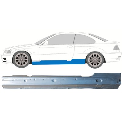 Prag complet pentru BMW 3 E46 1998-2006 / Stânga / COUPE 16813