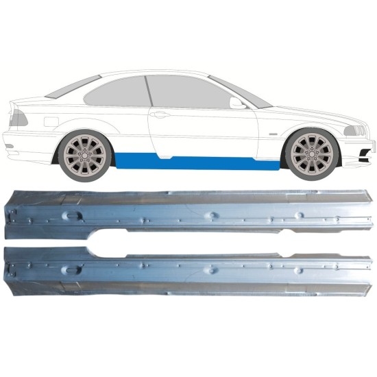 Prag complet pentru BMW 3 E46 1998-2006 / Stânga+Dreapta / COUPE / Set 16814