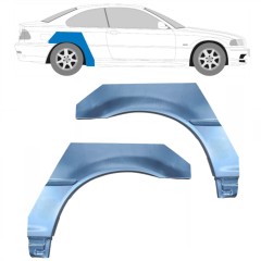 Reparație aripă spate pentru BMW 3 E46 1998-2006 / Stânga+Dreapta / COUPE / Set 6199