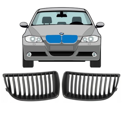 Grilă pentru BMW 3 E90 2004-2008 / Stânga+Dreapta 16309