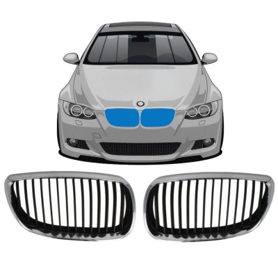 Grilă pentru BMW 3 E92/E93 2006-2010 / Stânga+Dreapta / Set 16312