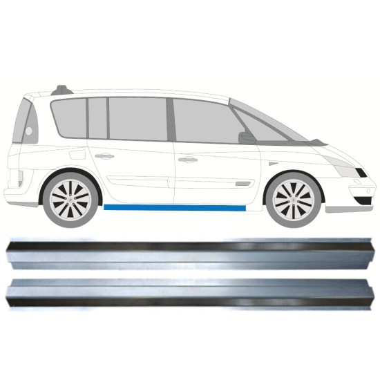 Reparație prag partea inferioară pentru Renault Espace 2002-2015 / Stânga+Dreapta / Set 14987