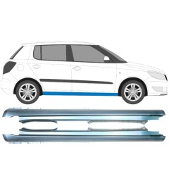 Prag complet pentru Skoda Fabia II 2007-2015 / Stânga+Dreapta / Set 10695