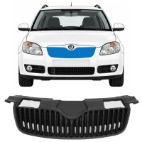 Grilă neagră pentru Skoda Fabia II 2007-2010 7524