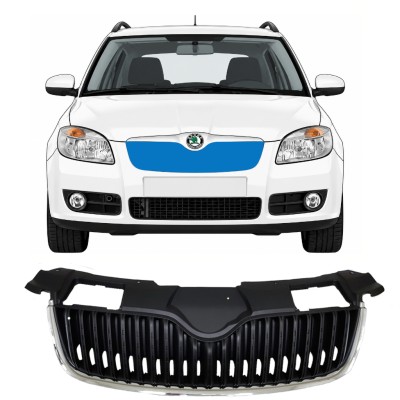 Grilă pentru Skoda Fabia II 2007-2010 7523