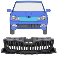 Grilă neagră pentru Skoda Fabia 2014-2018 / Set 7544