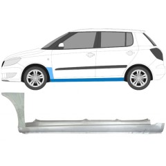 Prag complet + reparație aripă față pentru Skoda Fabia II 2007-2015 / Stânga / Set 11171
