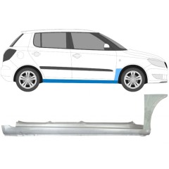 Prag complet + reparație aripă față pentru Skoda Fabia II 2007-2015 / Dreapta / Set 11170