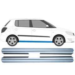 Reparație prag pentru Skoda Fabia II 2007-2015 / Stânga+Dreapta / Set 10615