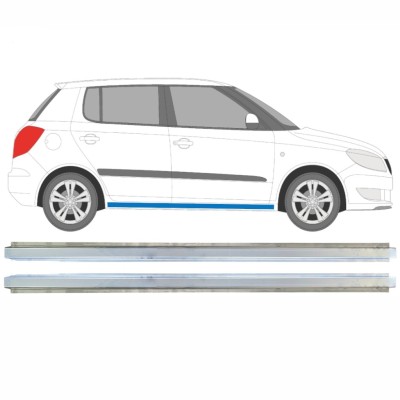 Reparație prag interior pentru Skoda Fabia II 2007-2015 / Stânga+Dreapta / Set 16893