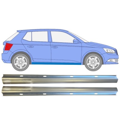 Reparație prag partea inferioară pentru Skoda Fabia 2014- / Stânga+Dreapta / Set 14817
