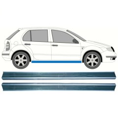 Reparație prag pentru Skoda Fabia I 1999-2007 / Stânga = Dreapta (simetric) / Set 10313
