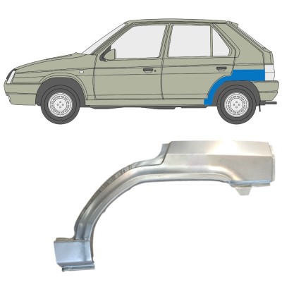 Reparație aripă spate pentru Skoda Favorit 1989-1995 / Stânga 14883