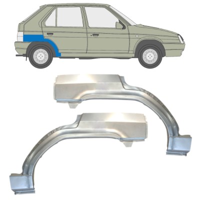 Reparație aripă spate pentru Skoda Favorit 1989-1995 / Stânga+Dreapta / Set 14884