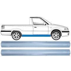 Reparație prag pentru Skoda Felicia 1994-2001 / Stânga = Dreapta (simetric) / PICKUP / Set 12608