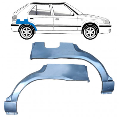 Reparație aripă spate pentru Skoda Felicia 1994-2001 / Stânga+Dreapta / Set 10590