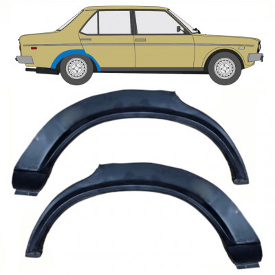 Reparație aripă spate pentru Fiat 131 1972-1986 / Stânga+Dreapta / Set 10723