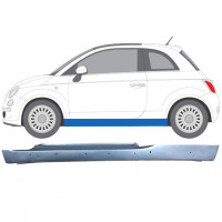 Reparație prag cu găuri pentru Fiat 500 2007-2018 / Stânga 12680