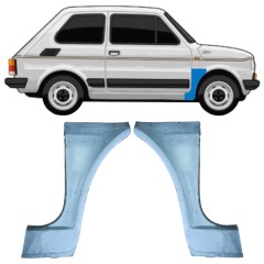 Panou de reparație aripă față pentru Fiat 126p 1972-2000 / Stânga+Dreapta / Set 11219