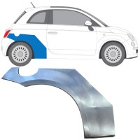 Reparație aripă spate pentru Fiat 500 2007-2018 / Dreapta 16071
