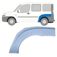 Reparație aripă spate pentru Fiat Doblo 2001-2010 / Stânga 7707