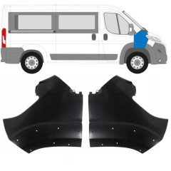 Aripă față pentru Peugeot Boxer 2014-2018 / Stânga+Dreapta / Set 13261