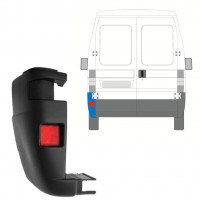 Colț bară spate pentru Fiat Ducato 2002-2006 / Stânga 7714