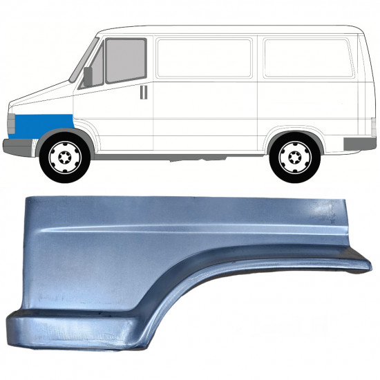 Panou de reparație aripă față pentru Fiat Ducato / C25 / J5 1981-1990 / Stânga 7750