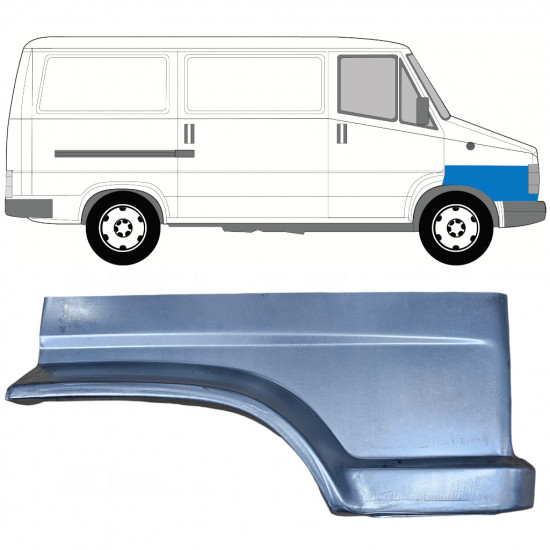 Panou de reparație aripă față pentru Fiat Ducato / C25 / J5 1981-1990 / Dreapta 7749