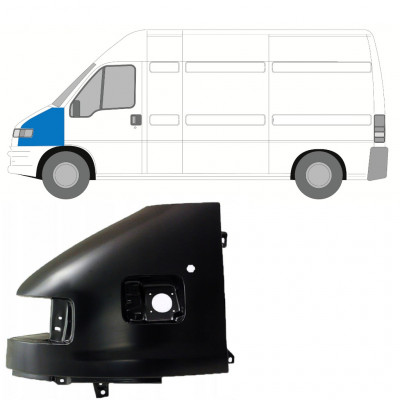 Aripă față pentru Fiat Ducato Boxer Relay 1994-2006 / Stânga 7617