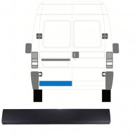 Bandou lateral ușă spate pentru Fiat Ducato 1994-2002 / Stânga 7762