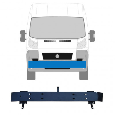 FIAT DUCATO 2006-2014 BARA DE PROTECȚIE FAȚĂ BARA TRANSVERSALĂ DE ÎNTĂRIRE A BAREI DE PROTECȚIE