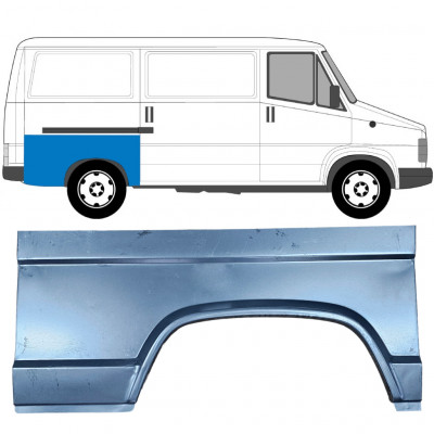 Reparație aripă spate pentru Fiat Ducato / C25 / J5 1981-1994 / Dreapta 6515