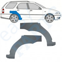 Reparație aripă spate pentru Fiat Palio Weekend 1997-2001 / Stânga+Dreapta / Set 9941