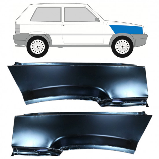 FIAT PANDA 1980-2002 ARIPA DIN FATA / DREAPTA