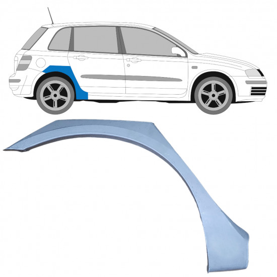 FIAT STILO 2001-2010 5 UŞĂ SEGMENT REPARAȚIE ARIPĂ SPATE / DREAPTA