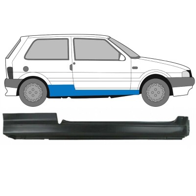 Prag complet pentru Fiat Uno 1983-2002 / Dreapta 16011