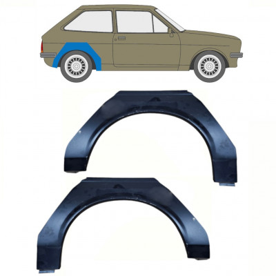 Reparație aripă spate pentru Ford Fiesta 1976-1983 / Stânga+Dreapta / Set 10735