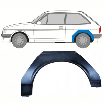 Reparație aripă spate pentru Ford Fiesta 1983-1989 / Stânga 8750